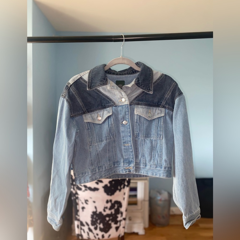 Cropped Jean Jacket